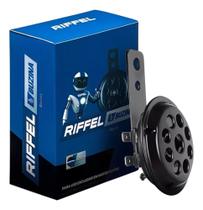 Buzina Moto 12v Universal Titan Fan Cg Fazer Ybr Yes Riffel