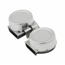 Buzina Náutica Dupla Compacta Inox P/ Barcos Lanchas 12V Buzina Náutica Dupla Compacta Inox P/ Barcos Lanchas 12V