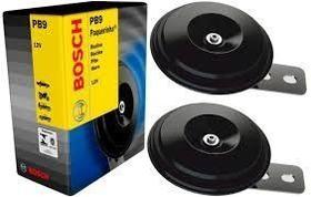 Buzina Paquerinha Bosch 12v Pb9 Par Kit Original Moto Carro - 0986AH0700