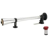 Buzina Pneumática Caminhões 24v Cromada com compressor