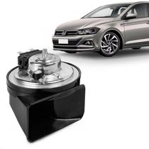 Buzina Polo Vistus 2018 a 2024 Am80sx L Conector Positivelist Grave 12v Caracol 2 Terminais