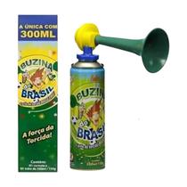 Buzina Pressão Spray Corneta Carnaval Festa Folia A Gás 300 Ml