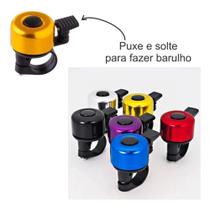 Buzinas de Alumínio para Bicicleta 4 Peças com Som Nítido para Avisos na Pista