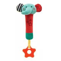 Buzininha com Mordedor Happy Zoo Elefante 9842 - Buba Buzininha com Mordedor Happy Zoo Elefante 9842 - Buba