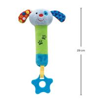 Buzininha Com Mordedor Happy Zoo Girafa +3M Buba Buzininha Com Mordedor Happy Zoo Girafa +3M Buba