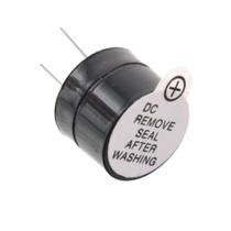 Buzzer continuo 12v 12mm preto
