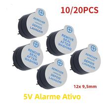 Buzzer Magnético Ativo 5V 10-50pcs Mini Buzzers Piezoelétricos 12x95mm Para Arduino Alarme De Tom Buzzer Magnético Ativo 5V 10-50pcs Mini Buzzers Piezoelétricos 12x95mm Para Arduino Alarme De Tom