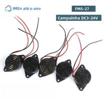 Buzzer Piezoelétrico De Alta Decibéis 12V 95DB 5PCS SFM-27 Buzzer Ativo Para Arduino Alto-falante De Buzzer Piezoelétrico De Alta Decibéis 12V 95DB 5PCS SFM-27 Buzzer Ativo Para Arduino Alto-falante De