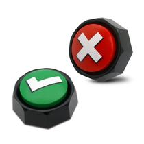 Buzzers Set ANLIKY Right Wrong Button Talking Buttons x2 Buzzers Set ANLIKY Right Wrong Button Talking Buttons x2