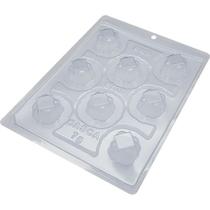 BWB Forma para chocolate Bombom Recheado delicado 7g (3 Partes "01 silicone") cod 9728