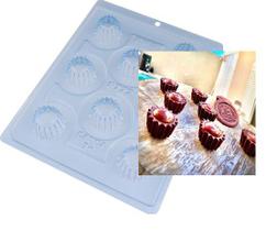 BWB Forma para chocolate Bombom Suíço cod 9772 (3 Partes "01 silicone") - BWB Embalagens