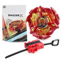 BX-23 Phoenix Wing Booster Starter com Ripcord Launcher Set BEY X Gyro Spinning Toy Battle Top Gift