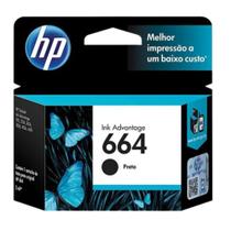 C a r t u c h o de Tinta O r i g i n a l H P 6 6 4 P r e t o 1 1 1 5 3 6 3 6 5 0 7 6 C a r t u c h o de Tinta O r i g i n a l H P 6 6 4 P r e t o 1 1 1 5 3 6 3 6 5 0 7 6