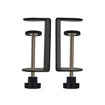 C-Clamp Jhanw 7,62 cm com quatro orifícios pequenos, pacote com 2 unidades ajustáveis C-Clamp Jhanw 7,62 cm com quatro orifícios pequenos, pacote com 2 unidades ajustáveis