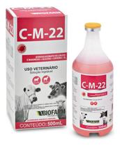 C-M-22 Fr 500 Ml - Biofarm ( Glicose + Cafeína + B12)