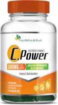 C.POWER Vitamina C 500mg - 500% VD - Suplemento Antioxidante