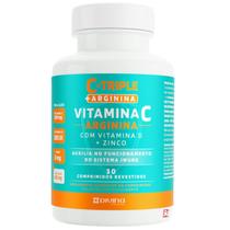 C-Triple + Arginina 500Mg + Vit C 500Mg + Zinco 5Mg + Vit D C-Triple + Arginina 500Mg + Vit C 500Mg + Zinco 5Mg + Vit D