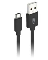 C3 cabo USB Preto Tipo C - 1 Metro