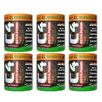 C4 Beta Pump 225g New Millen Maçã Verde Kit 06 Unidades