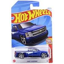 C4982 hot wheels carrosthen and now chevy silverado htc67 (42403)