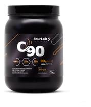 C90 Intra Treino Fourlab 1kg Sabor Laranja Com Maltodextrina Sabor:Laranja