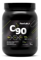 C90 Intra Treino Pote 1kg FourLab Sabor Limão Sabor:Limão