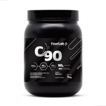 C90 Intra Treino Pote 1kg FourLab Sabor Neutro Sabor:Sem Sabor