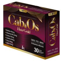 Cab&os Hair Gold Suplemento Com 30 cápsulas Gel