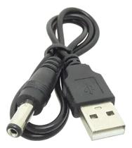 Cab0 usb p/ p4 pino 5.5x2.5mm 0,50 mts