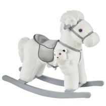 Caballito Mecedor de Peluche para Niños Qaba con Sonidos y Oso Caballito Mecedor de Peluche para Niños Qaba con Sonidos y Oso
