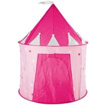 Cabana Castelo das Princesas Rosa de Criança 105x105x135cm DM Toys