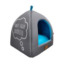 Cabana Fábrica Pet Neon Azul para Cães e Gatos Cabana Fábrica Pet Neon Azul para Cães e Gatos