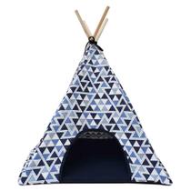 Cabaninha Barcelona Azul para Cães e Gatos - Tam. Único Cabaninha Barcelona Azul para Cães e Gatos - Tam. Único