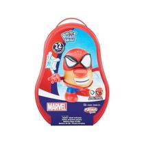 Cabeça B9368 Boneco Spiderman Brinquedo Playskool Maleta Hasbro Mr Potato