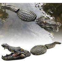 Cabeça Crocodilo Flutuante Jacaré Jardim Lago Decoração Cabeça Crocodilo Flutuante Jacaré Jardim Lago Decoração