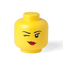 Cabeça de armazenamento LEGO Large Winking Girl 2 peças