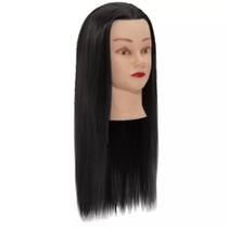 Cabeça de Boneca 100% Natural para Treino de Cabeleireiros