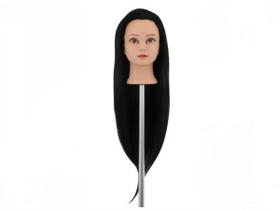 Cabeça de Boneca para Treino 100% Sintética Preto 60 cm