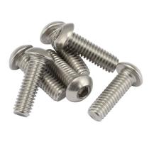 Cabeça de botão, soquete, parafusos, parafusos, Mewudecor 1/4-20x38mm