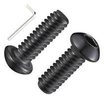 Cabeça de botão, soquete, tampa, parafusos, aço Wensilon 304 Cabeça de botão, soquete, tampa, parafusos, aço Wensilon 304