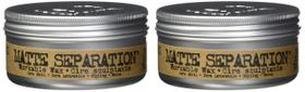Cabeça de cama Hair Wax TIGI para homens Matte Separation 90 ml (pacote com 2)