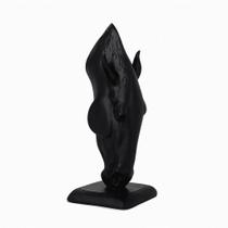 Cabeça de cavalo 3D preta - 20 cm Cabeça de cavalo 3D preta - 20 cm