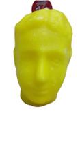Cabeça De Cera Masculina Amarela - Zp7 Kit Com 3