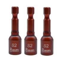 Cabeça De Chave Hexagonal Magnética Forte Para Ferramentas Elétricas a Diesel, 1 3PCS S2