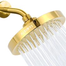 Cabeça de chuveiro AISINYI High Pressure Rainfall 6 polegadas dourada