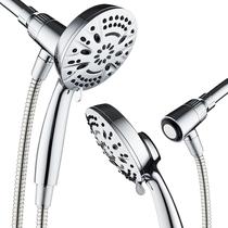 Cabeça de chuveiro AquaDance de alta pressão, 8 configurações, portátil, 5 polegadas Cabeça de chuveiro AquaDance de alta pressão, 8 configurações, portátil, 5 polegadas