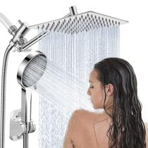 Cabeça de chuveiro Ashwanth Chuveiro de chuva de 20 cm com combinação de spray portátil Cabeça de chuveiro Ashwanth Chuveiro de chuva de 20 cm com combinação de spray portátil