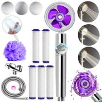 Cabeça de chuveiro Besititli Upgrade Hydro High Pressure Purple