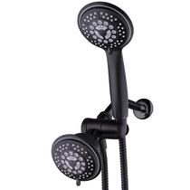 Cabeça de chuveiro Combo Hydroluxe de 24 configurações Handheld & Rain SS Cabeça de chuveiro Combo Hydroluxe de 24 configurações Handheld & Rain SS