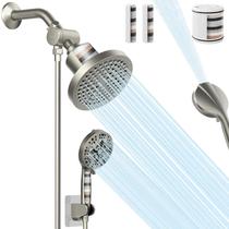 Cabeça de chuveiro Combo Necyinuove filtrada com spray portátil Cabeça de chuveiro Combo Necyinuove filtrada com spray portátil